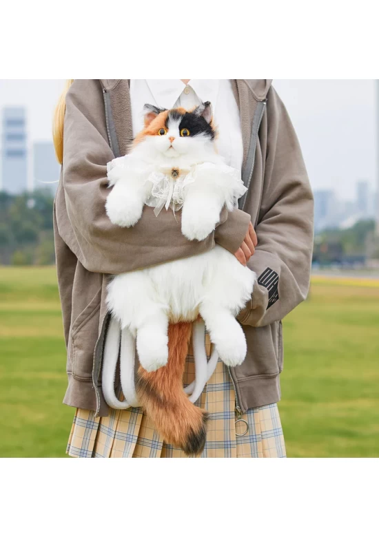 Calico Cat Doll Backpack